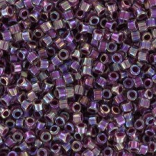 Miyuki delica Beads 11/0 - Raspberry Lined crystal ab DB-56